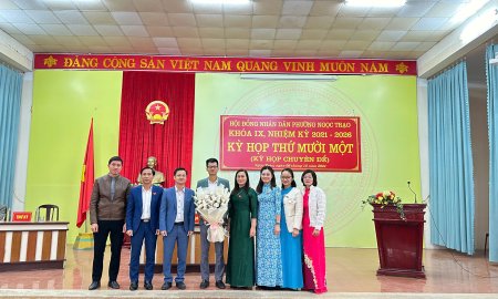 HỘI ĐỒNG NHÂN DÂN PHƯỜNG NGỌC TRẠO TỔ CHỨC KỲ HỌP CHUYÊN ĐỀ LẦN THỨ XI, KHÓA IX, NHIỆM KỲ 2021 -2026